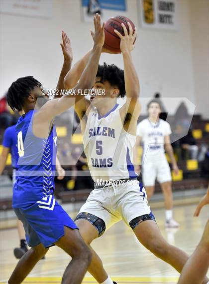 Thumbnail 3 in Salem vs Mastery (MLK Classic at Rowan University) photogallery.