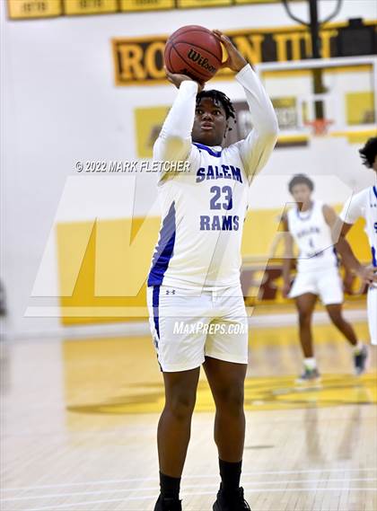 Thumbnail 2 in Salem vs Mastery (MLK Classic at Rowan University) photogallery.
