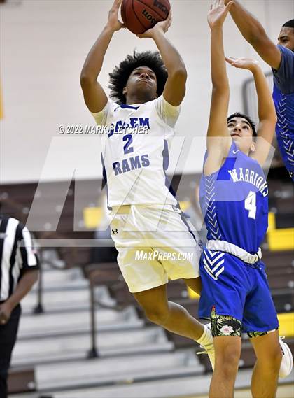 Thumbnail 3 in Salem vs Mastery (MLK Classic at Rowan University) photogallery.
