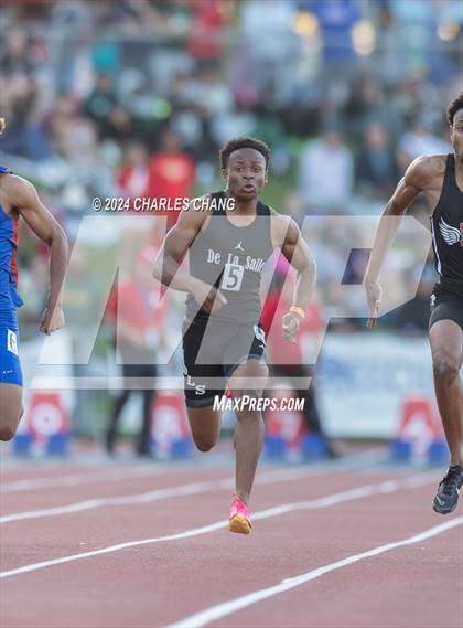 Thumbnail 3 in CIF State Championships (100m Qualifying) photogallery.