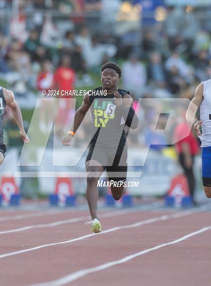 Thumbnail 2 in CIF State Championships (100m Qualifying) photogallery.