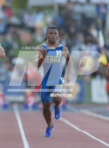 Thumbnail 1 in CIF State Championships (100m Qualifying) photogallery.