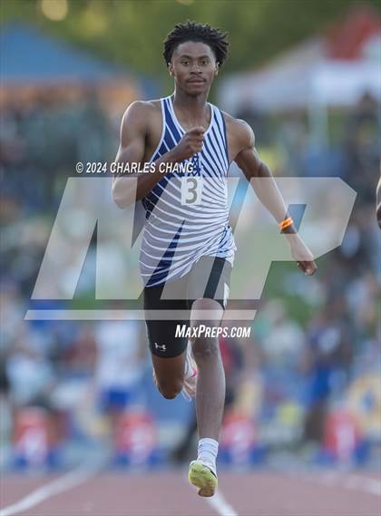 Thumbnail 3 in CIF State Championships (100m Qualifying) photogallery.