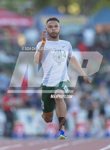 Thumbnail 2 in CIF State Championships (100m Qualifying) photogallery.