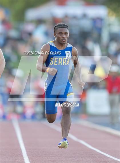 Thumbnail 3 in CIF State Championships (100m Qualifying) photogallery.