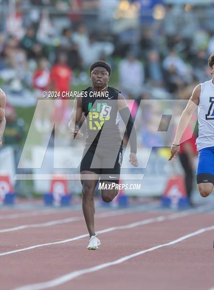 Thumbnail 1 in CIF State Championships (100m Qualifying) photogallery.