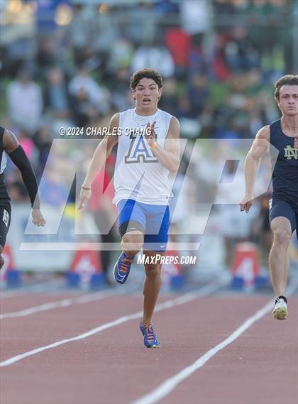 Thumbnail 2 in CIF State Championships (100m Qualifying) photogallery.