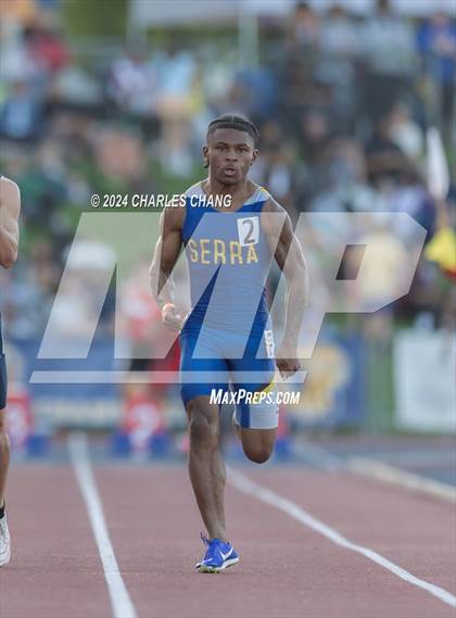 Thumbnail 3 in CIF State Championships (100m Qualifying) photogallery.