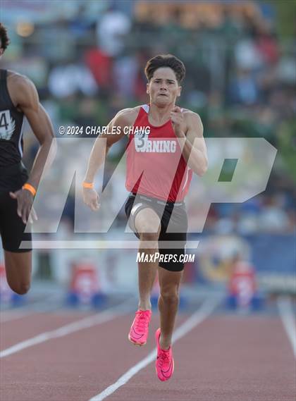 Thumbnail 3 in CIF State Championships (100m Qualifying) photogallery.