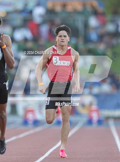 Thumbnail 2 in CIF State Championships (100m Qualifying) photogallery.