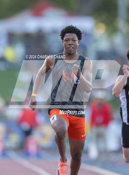 Thumbnail 2 in CIF State Championships (100m Qualifying) photogallery.