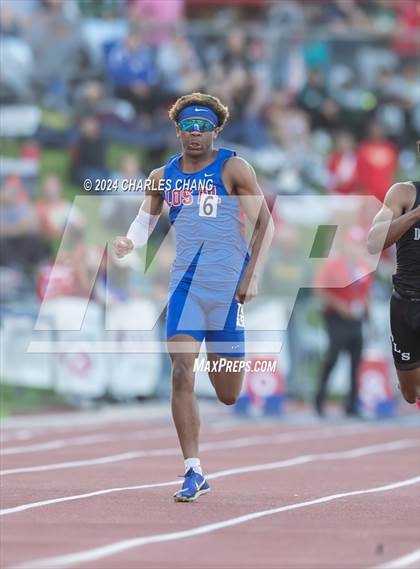 Thumbnail 1 in CIF State Championships (100m Qualifying) photogallery.