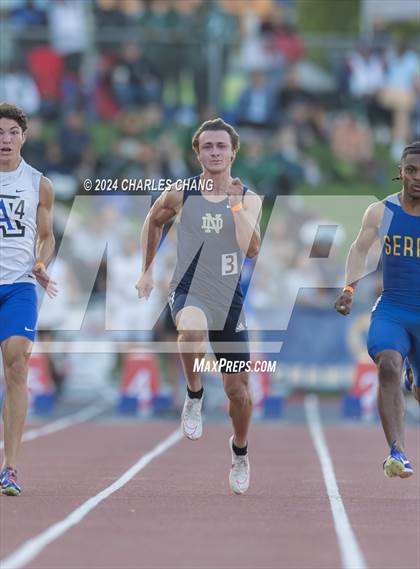 Thumbnail 3 in CIF State Championships (100m Qualifying) photogallery.