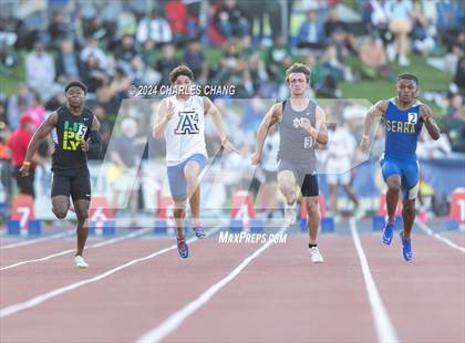 Thumbnail 3 in CIF State Championships (100m Qualifying) photogallery.