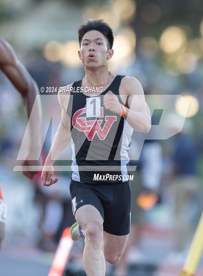 Thumbnail 3 in CIF State Championships (100m Qualifying) photogallery.