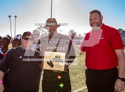 Thumbnail 1 in Antelope Valley vs. Northview (CIF-SS Division 5 Final) photogallery.