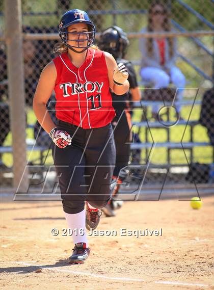 Thumbnail 2 in Troy vs. Samueli Academy photogallery.