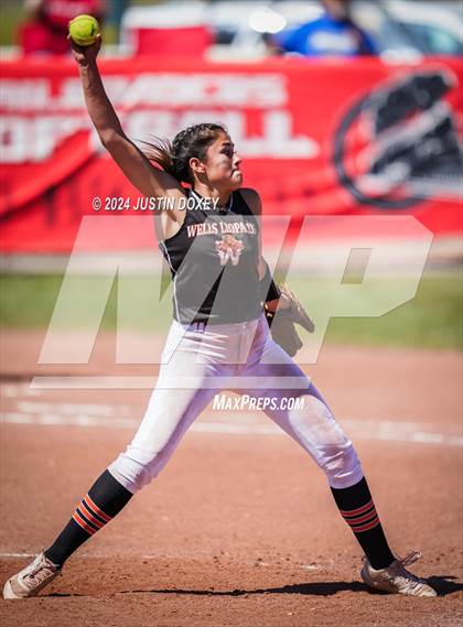 Thumbnail 3 in Carlin vs Wells (NIAA Class 1A Northern Playoff Game 5) photogallery.