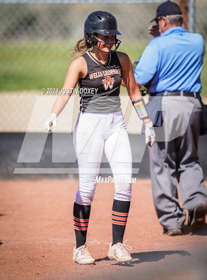 Thumbnail 2 in Carlin vs Wells (NIAA Class 1A Northern Playoff Game 5) photogallery.