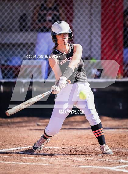 Thumbnail 2 in Carlin vs Wells (NIAA Class 1A Northern Playoff Game 5) photogallery.