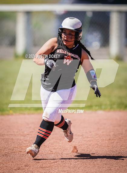 Thumbnail 3 in Carlin vs Wells (NIAA Class 1A Northern Playoff Game 5) photogallery.