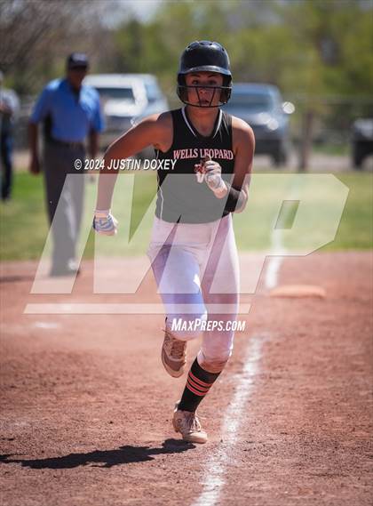 Thumbnail 3 in Carlin vs Wells (NIAA Class 1A Northern Playoff Game 5) photogallery.