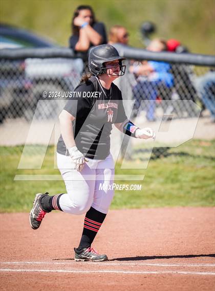 Thumbnail 2 in Carlin vs Wells (NIAA Class 1A Northern Playoff Game 5) photogallery.