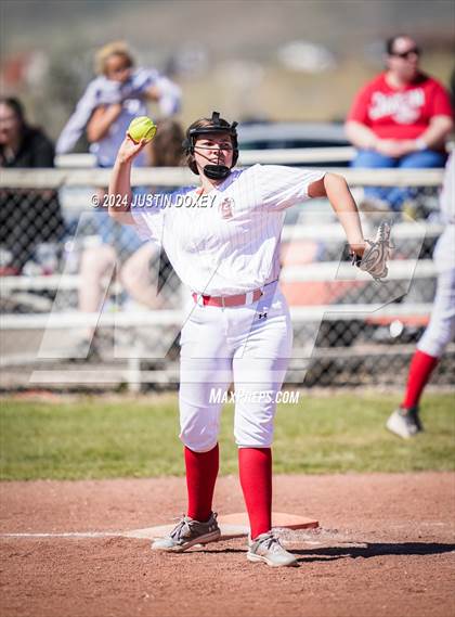 Thumbnail 1 in Carlin vs Wells (NIAA Class 1A Northern Playoff Game 5) photogallery.