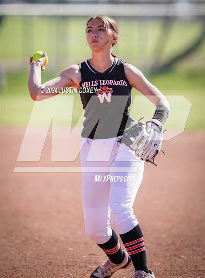 Thumbnail 3 in Carlin vs Wells (NIAA Class 1A Northern Playoff Game 5) photogallery.