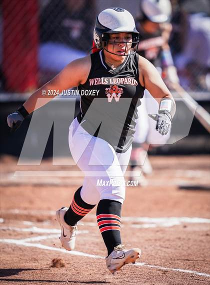 Thumbnail 3 in Carlin vs Wells (NIAA Class 1A Northern Playoff Game 5) photogallery.