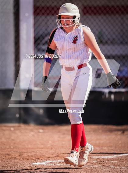 Thumbnail 1 in Carlin vs Wells (NIAA Class 1A Northern Playoff Game 5) photogallery.