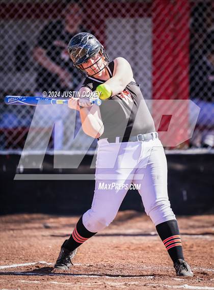 Thumbnail 1 in Carlin vs Wells (NIAA Class 1A Northern Playoff Game 5) photogallery.