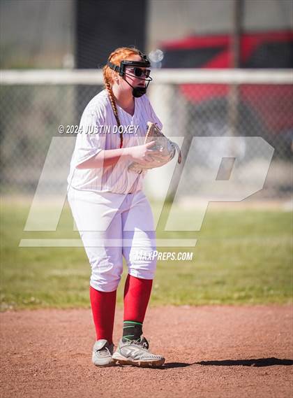 Thumbnail 1 in Carlin vs Wells (NIAA Class 1A Northern Playoff Game 5) photogallery.