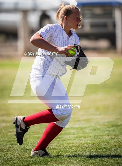 Thumbnail 2 in Carlin vs Wells (NIAA Class 1A Northern Playoff Game 5) photogallery.