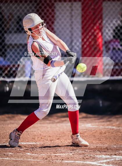 Thumbnail 1 in Carlin vs Wells (NIAA Class 1A Northern Playoff Game 5) photogallery.