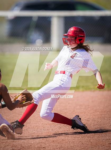 Thumbnail 1 in Carlin vs Wells (NIAA Class 1A Northern Playoff Game 5) photogallery.