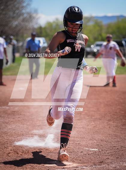 Thumbnail 1 in Carlin vs Wells (NIAA Class 1A Northern Playoff Game 5) photogallery.