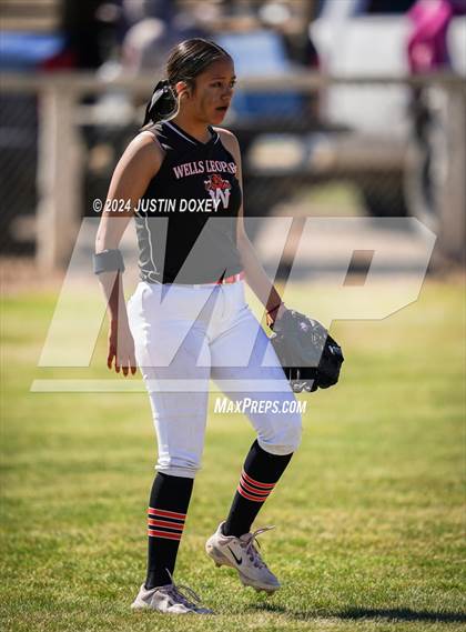 Thumbnail 1 in Carlin vs Wells (NIAA Class 1A Northern Playoff Game 5) photogallery.