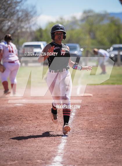 Thumbnail 2 in Carlin vs Wells (NIAA Class 1A Northern Playoff Game 5) photogallery.
