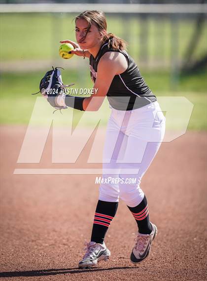 Thumbnail 2 in Carlin vs Wells (NIAA Class 1A Northern Playoff Game 5) photogallery.