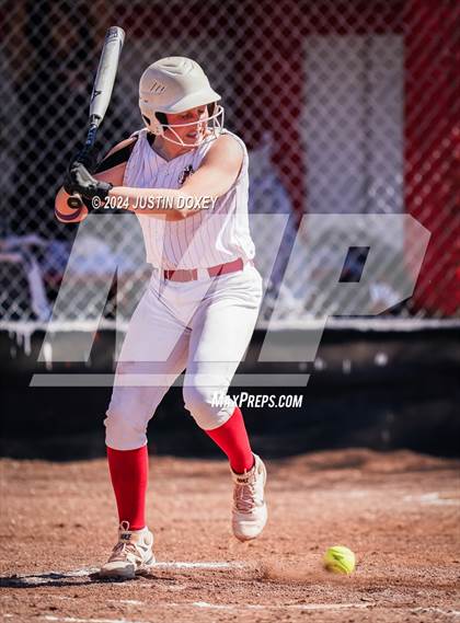 Thumbnail 3 in Carlin vs Wells (NIAA Class 1A Northern Playoff Game 5) photogallery.