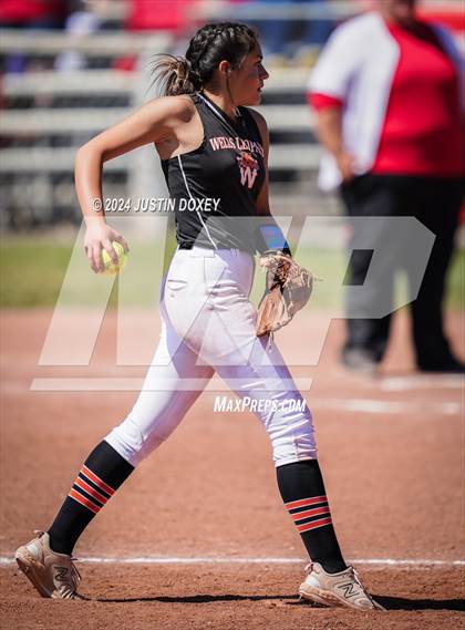 Thumbnail 3 in Carlin vs Wells (NIAA Class 1A Northern Playoff Game 5) photogallery.