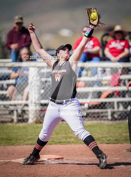 Thumbnail 3 in Carlin vs Wells (NIAA Class 1A Northern Playoff Game 5) photogallery.