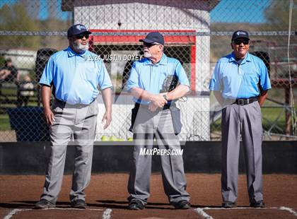Thumbnail 1 in Carlin vs Wells (NIAA Class 1A Northern Playoff Game 5) photogallery.