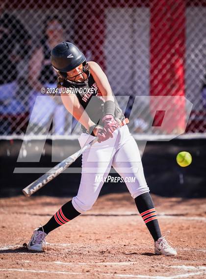 Thumbnail 1 in Carlin vs Wells (NIAA Class 1A Northern Playoff Game 5) photogallery.