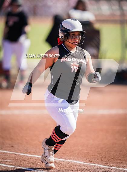 Thumbnail 1 in Carlin vs Wells (NIAA Class 1A Northern Playoff Game 5) photogallery.