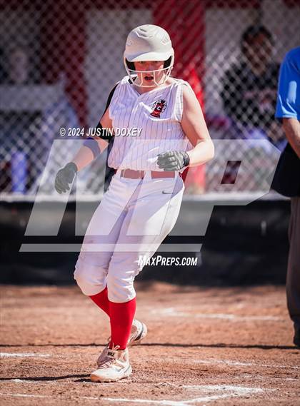 Thumbnail 2 in Carlin vs Wells (NIAA Class 1A Northern Playoff Game 5) photogallery.