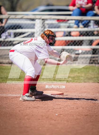 Thumbnail 1 in Carlin vs Wells (NIAA Class 1A Northern Playoff Game 5) photogallery.