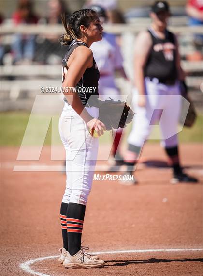 Thumbnail 3 in Carlin vs Wells (NIAA Class 1A Northern Playoff Game 5) photogallery.