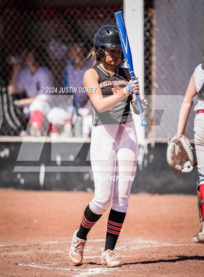 Thumbnail 2 in Carlin vs Wells (NIAA Class 1A Northern Playoff Game 5) photogallery.